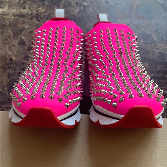 Christian Louboutin Donna Sock Spike Sneakers - Picture 7 of 10